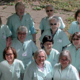 Grüne Damen u. Herren im Klinikum Ludwigshafen