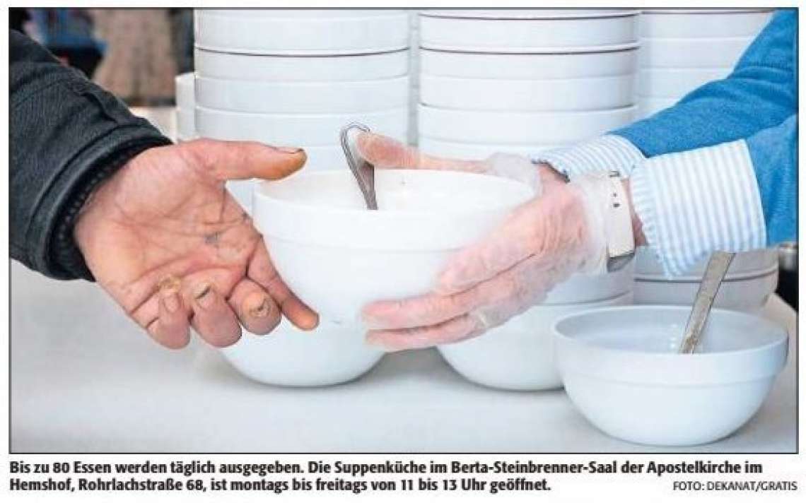 30 Jahre Suppenküche in der Apostelkirche
